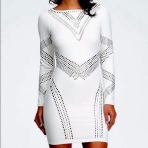Bebe long sleeve dress, small